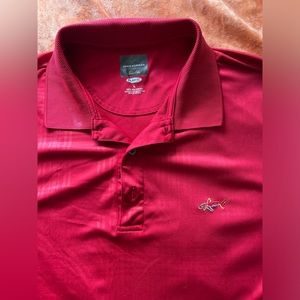 Greg Norman polo red shirt [F-5]